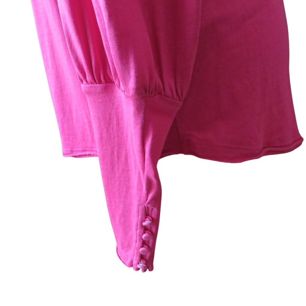 🎉🎉HP🎉🎉Sundance Living (Catalog) CAELYN TEE, Magenta, Size Large - EUC - Picture 7 of 13